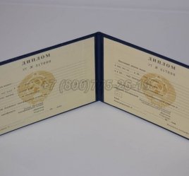 Диплом Техникума Украинской ССР в Ульяновске