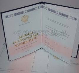 Диплом Аспирантуры 2024г в Ульяновске