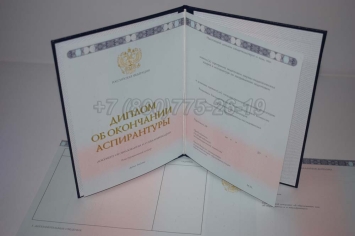 Диплом Аспирантуры 2024г в Ульяновске
