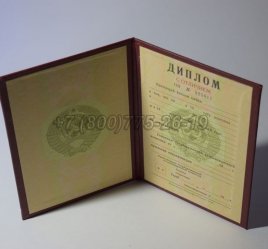 Красный Диплом о Высшем Образовании Советского Союза 1993г в Ульяновске