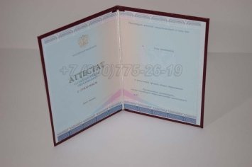 Аттестат За 11 Класс 2023г Золото СпецБланк в Ульяновске