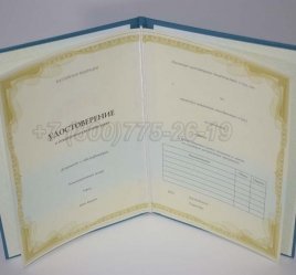Удостоверение о Краткосрочном Повышении Квалификации в Ульяновске